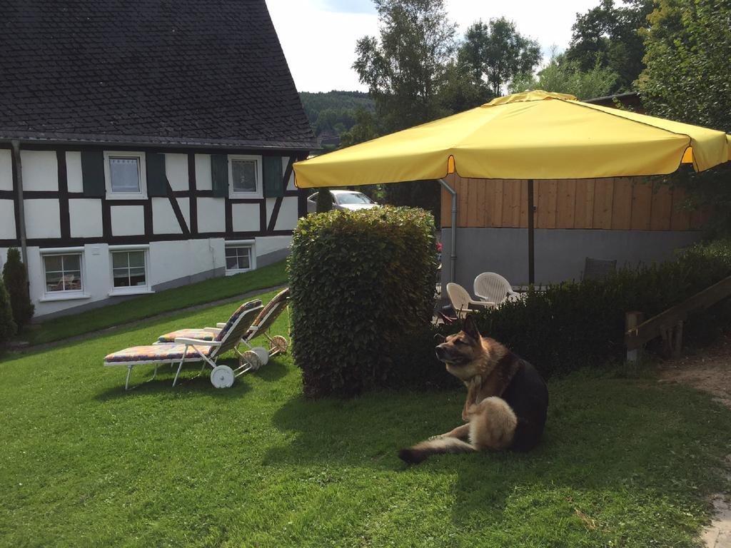 Ferienwohnung Ferienbauernhof Familie Stratmann Eslohe Exterior foto